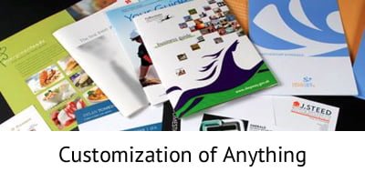 Customization of Anything - Document Printing