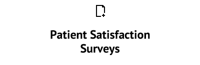 Patient Satisfaction Surveys - Health Care Surveys