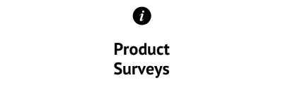 Product Surveys