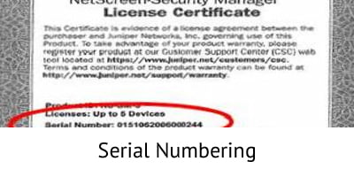 Serial Numbering - Project Consulting