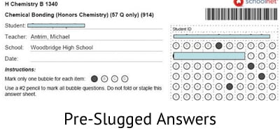 Pre-Slugged Answers - Document Printing