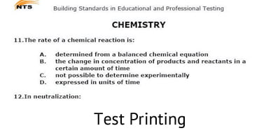Test Printing - Document Printing