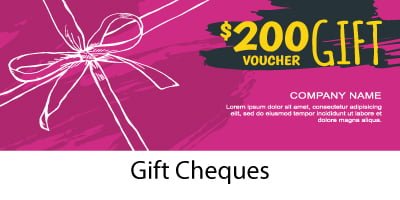 Gift Cheques - Incentive Fulfillment